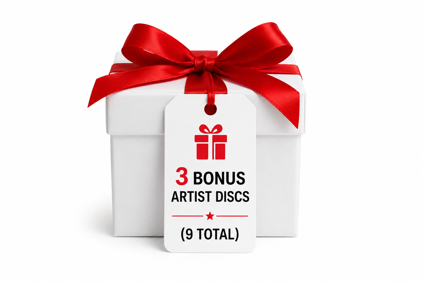 3 Bonus Artist Discs (9 Total)